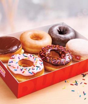 6Pcs Donuts - Dunkin Donuts