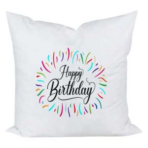 Happy Birthday Cushion J