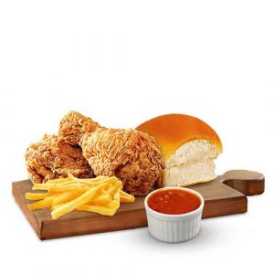 Chicken & Chips - KFC