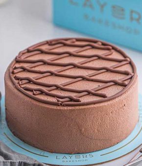 Chocolate Mousse Cake 2.5Lb - Layers Bakeshop
