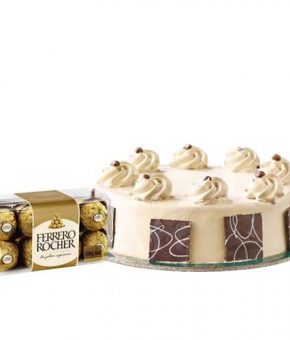 Ferrero With Cake
