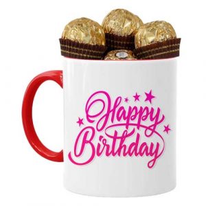 Ferrero Rocher In A Bday Mug