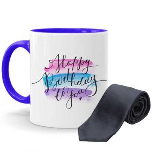 Birthday Mug With Tie